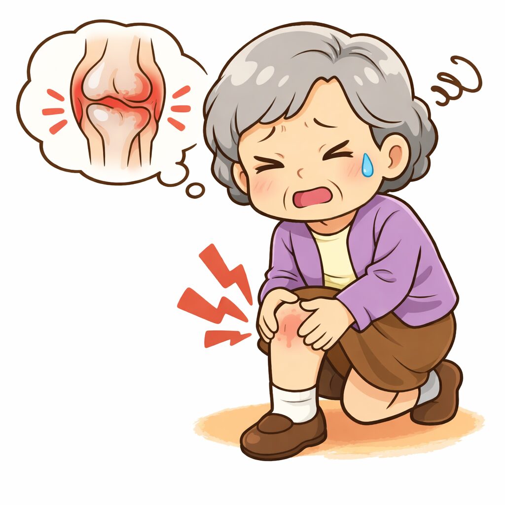 変形性膝関節症は増えているが、変形は増えていない？