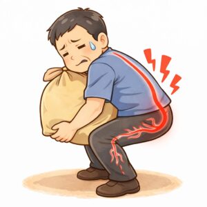 重い物を持って坐骨神経痛？ ― 神経圧迫という誤解 ―