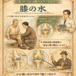 膝の水