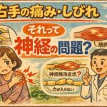 右手の痛み・しびれ＝すぐに「神経の異常」ではありません