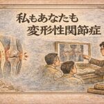 私もあなたも変形性関節症
