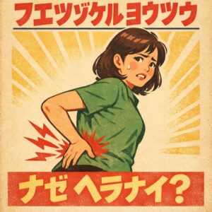 腰痛の原因と治し方