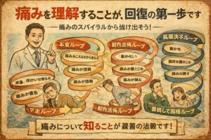 痛みを理解することが、回復の第一歩です