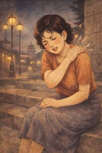 五十肩になるのかな？