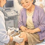 膝に水がたまる