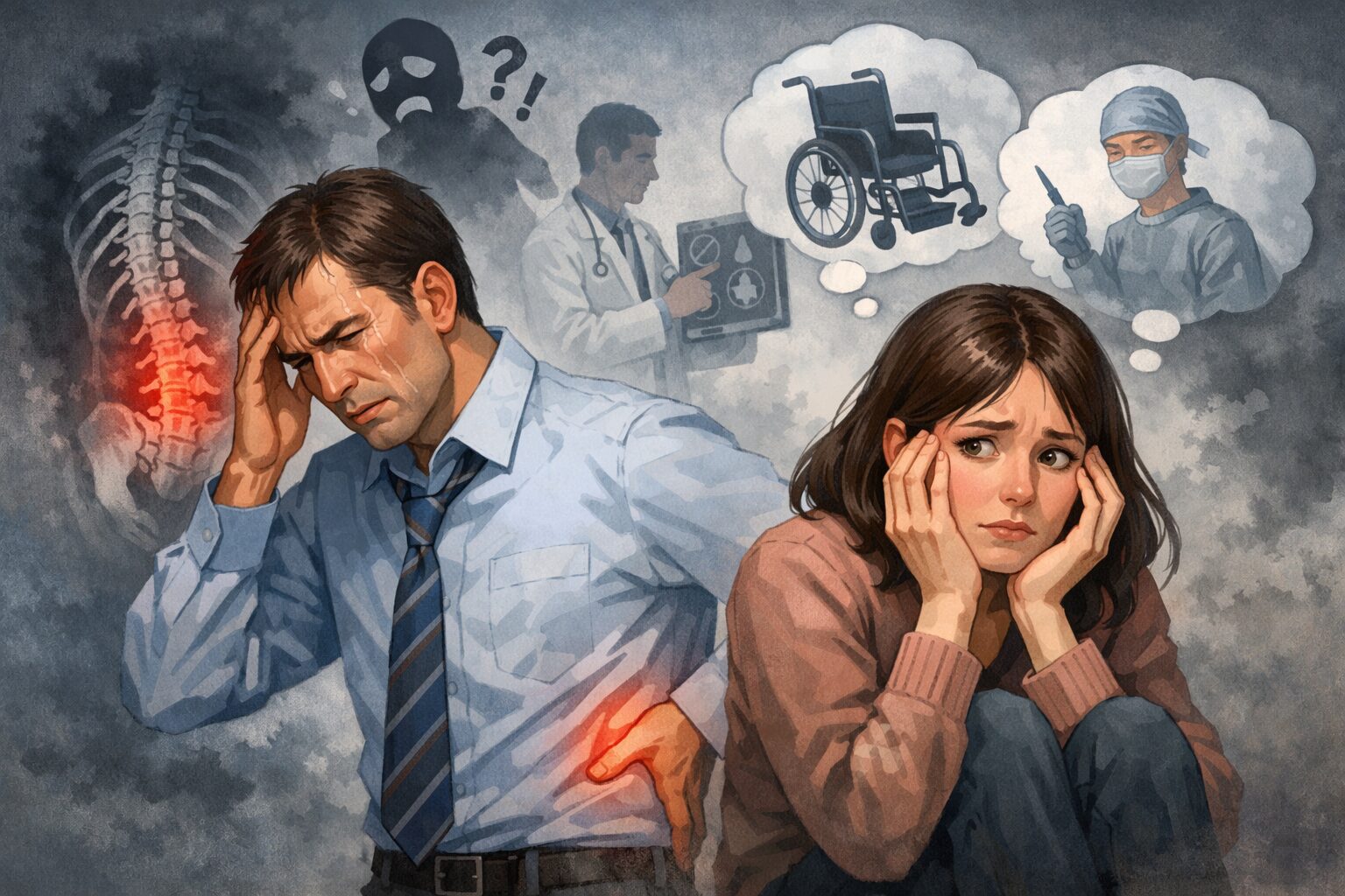 不安や恐怖が強いと、回復はゆっくりになることがあります