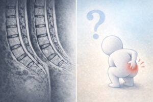 危険信号のない腰痛に早期の画像検査は本当に必要?足を引っ張る可能性について