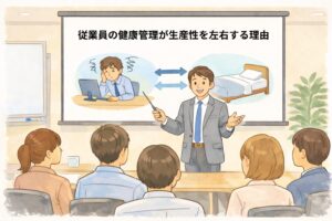 従業員の健康管理はなぜ必要か?痛みと生産性の関係を臨床視点で解説