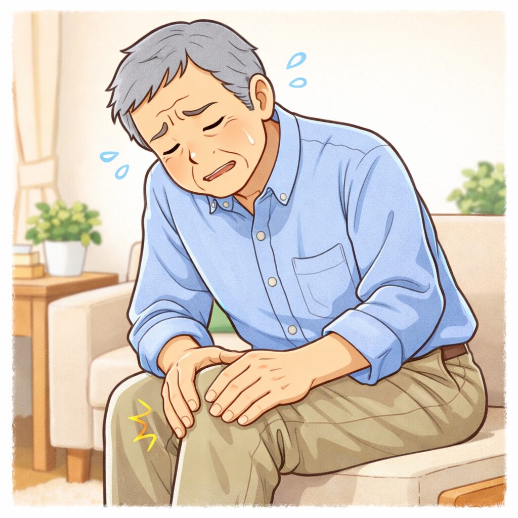 膝の痛み｜階段の上り下りや動き始めが痛い理由とは？関節センサーの乱れから解説