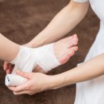 捻挫後の長引く痛み