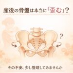 産後の骨盤は本当に「歪む」のでしょうか