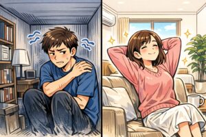 部屋の広さと痛みの関係｜狭い家がストレスになる本当の理由