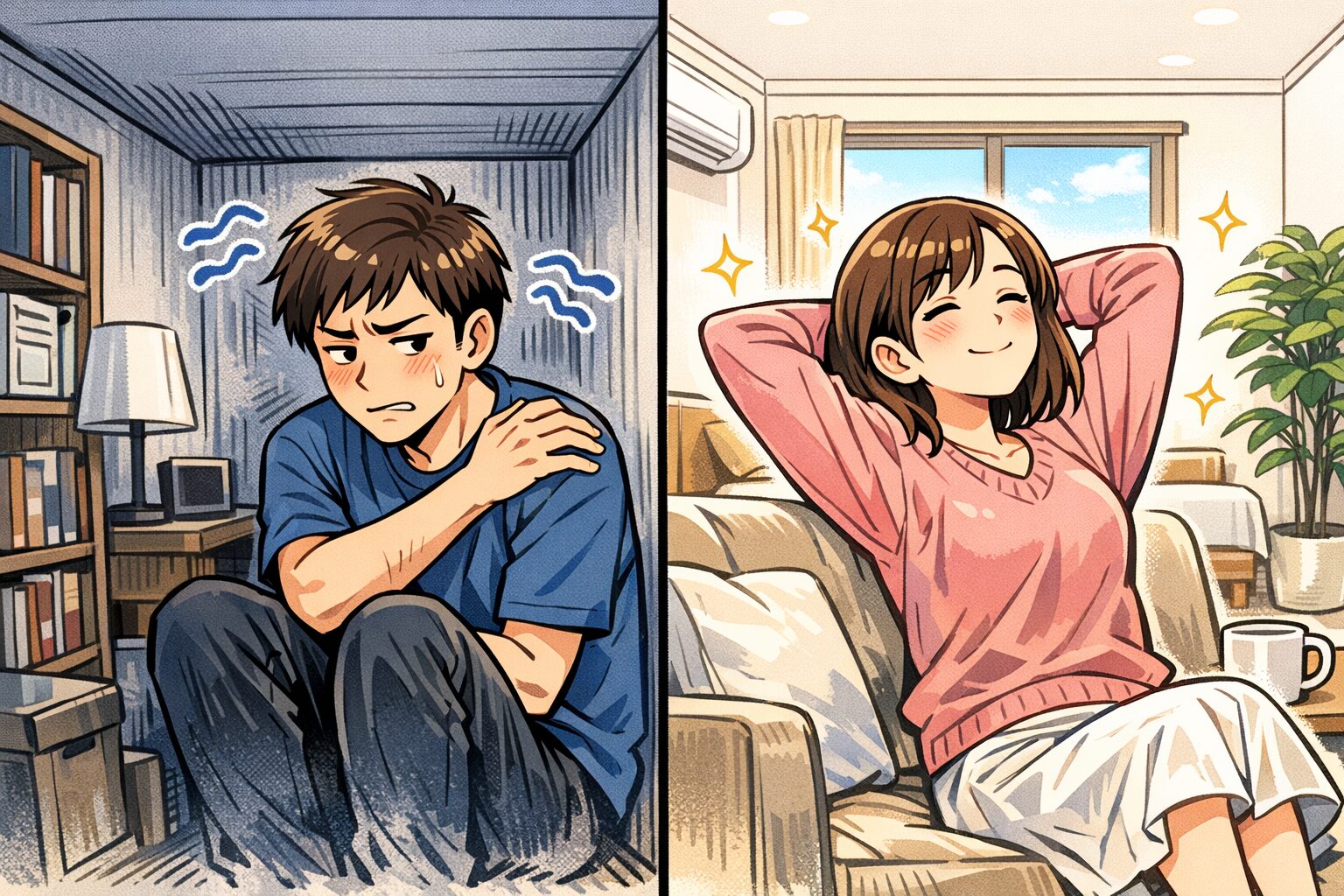 部屋の広さと痛みの関係｜狭い家がストレスになる本当の理由