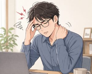 頭痛が続く原因はメガネかもしれません｜見え方と頭痛の意外な関係