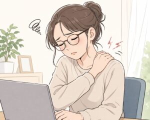 肩こりが治らない原因はメガネかもしれません｜見え方と首・肩の意外な関係