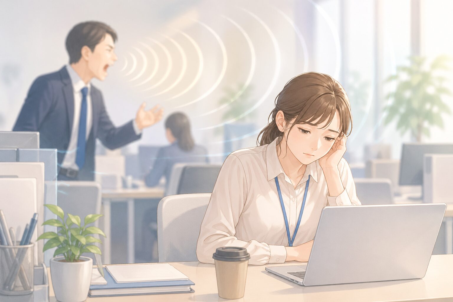 職場の怒鳴り声と自律神経｜自分に向けられていなくても疲れる理由とは