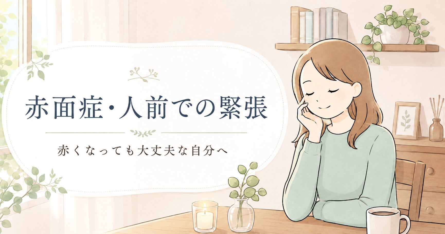 赤面症・人前での緊張に悩む方へ|埼玉県蓮田市のおおしま接骨院のヒプノセラピー